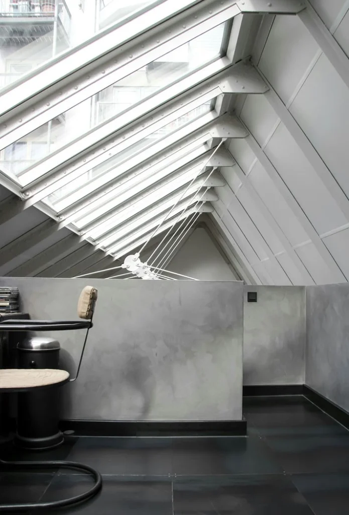 microcement nederland projekt kantoor omgeving