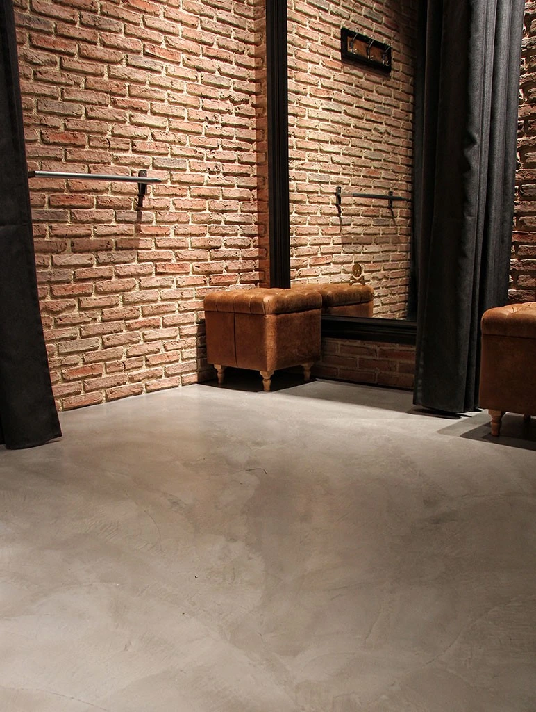 microcement nederland projekt modezaak